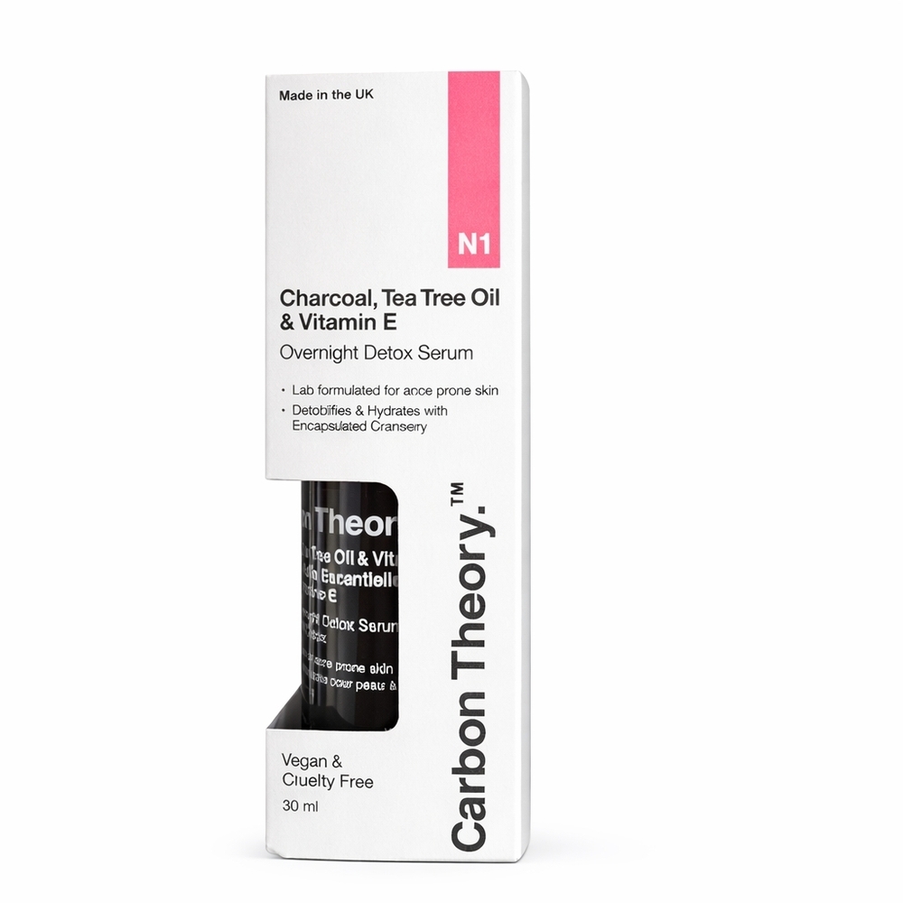 Charcoal Tea Tree Overnight Detox Serum